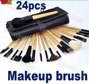 Crown Makeup Brushes on Professional Makeup Brush Set Cosmetic Brushes Kit Tool   Roll Up Case