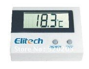 free shipping refrigeration repair LCD indoor, one way measuring  mini digital thermometer ST-1A with one meter sensor