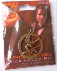 NEW! Free Shipping Wholesale(20 pcs/lot) Fashion Hunger Games Mockingjay Pendant Necklaces Color Bronzy With Original Paper Card(China (Mainland))