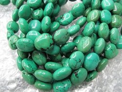 high quality nuggets freeform irregular green turquoise bead gemstone 13x18 mm--5strands 110pcs(China (Mainland))