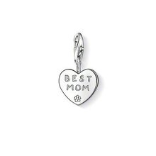 “BEST MOM” “Charm Pendant 925 Silver charms Fit Bracelet #TS 0821-001-12