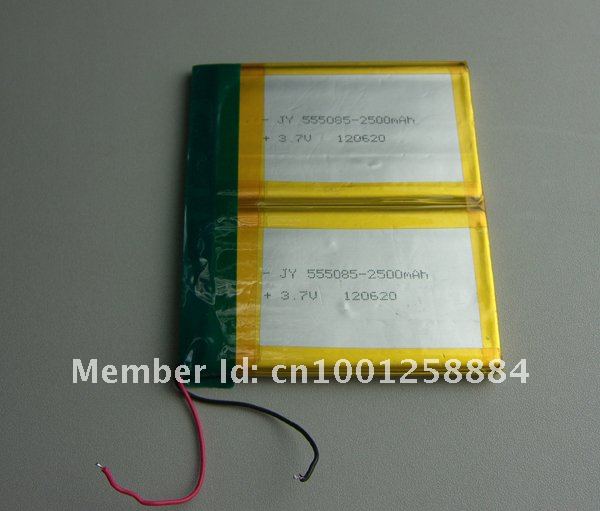 android tablet battery 7.4v 2500 mah for 7 inch tablet parts for ...