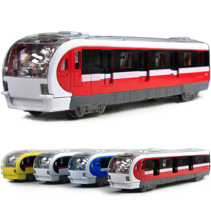 OTTO model bus model alloy train toy Warrior subway toys for children 