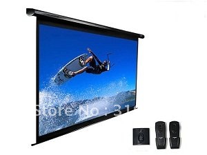 Купить FedEx 150 дюймов моторизованных проектор экран электрические ...