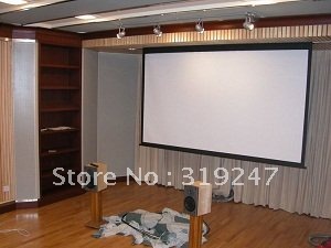 Купить FedEx 150 дюймов моторизованных проектор экран электрические ...