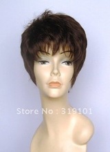 Free shipping-unisex  short everyday synthetic hair wigs men’s wigs,black/browns 3 color in stock,dropshipping,retail