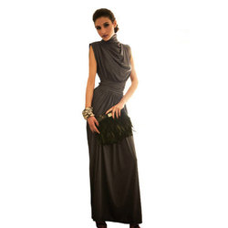 Free shipping Drop Shipping Loose Low-key Luxury Long Evening dress Plus size 3color RG1209020(China (Mainland))