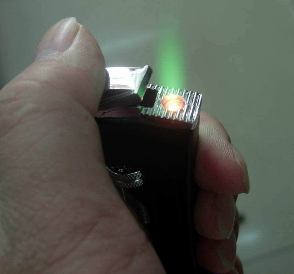 Green Flame Lighter