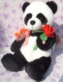 Free shipping 36cm Giant panda plush toy valentine day gift birthday gift