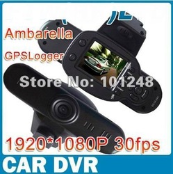 1920x1080p 30fps Full HD car camera V660/ V2000GS with 5 mega CMOS sensor Support GSP logger G-sensor H.264 Free shipping(Hong Kong)