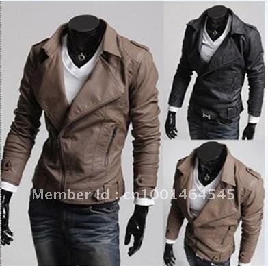 leather jacket sweatshirt