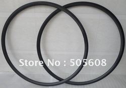 2012 NEW super light carbon bicycle wheels 700C 24mm carbon clincher road bike rims with UD matt finish 20/24holes(China (Mainland))
