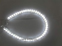 Free shipping!white 48cm 48leds Waterproof Car Decoration LED strip, Great Wall strip light, pvc strip light(China (Mainland))