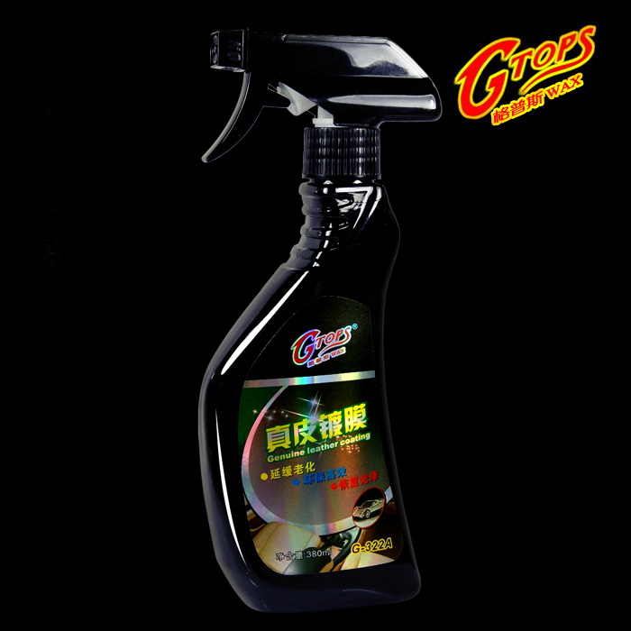 Free shipping,300-500ML/bottle,Gtops wax car genuine leather coating care agent polish wax clean moisturizing decontamination(China (Mainland))