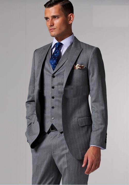 Groom Gray Suit