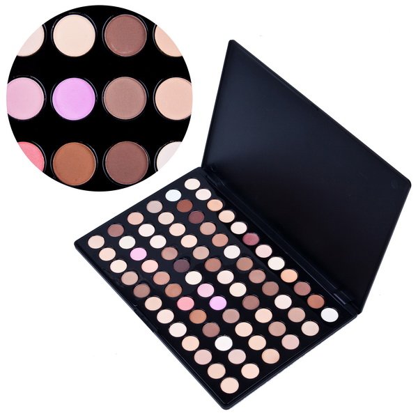 Wholesale Free Shipping 1 Piece Professional 72 Warm Color Neutral Eye Shadow Eyeshadow Palette Makeup kit