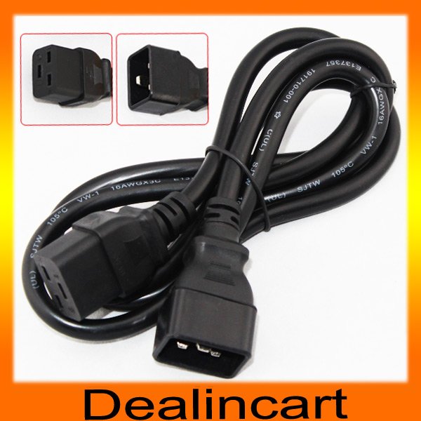 Купить С19 С20 volex pdu удлинительный кабель ИБП кабель питания для ...