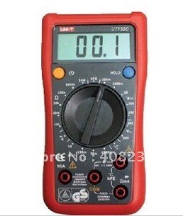 UT132C UNI T Handheld Multimeter AC DC Frequency Resistance UT132C Palm Size Digital Multimeter