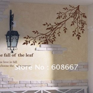 Free shipping Wall sticker tree branches bidrs Home Decor Fashion ...
