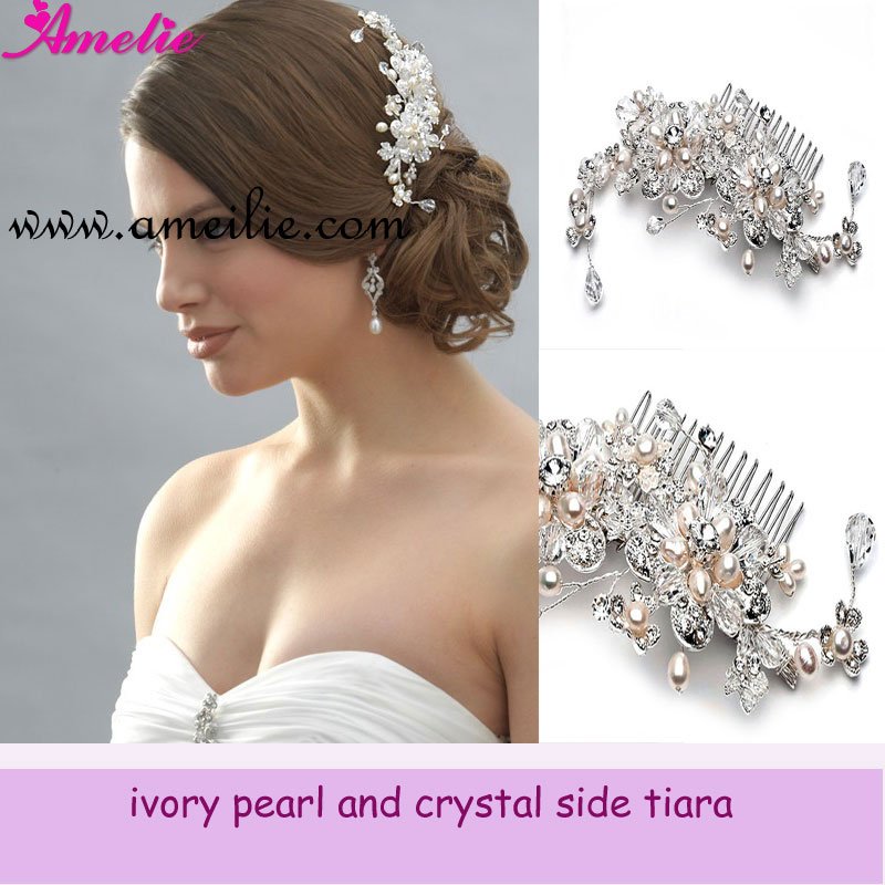 Wedding headbands combs flowers