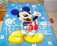 soft cartoon coral fleece blanket /Coral MAO son thick air conditioning blanket Comfortable surface flocking