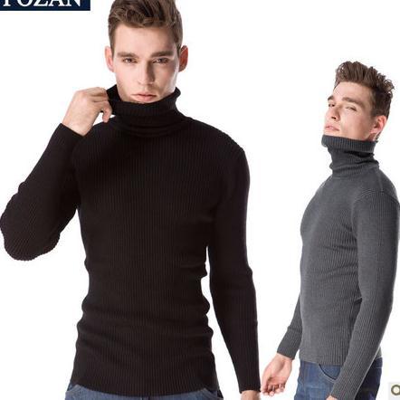 Black Turtleneck Shirt