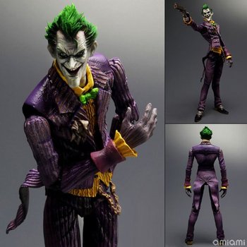 the joker from batman arkham asylum - play arts kai action