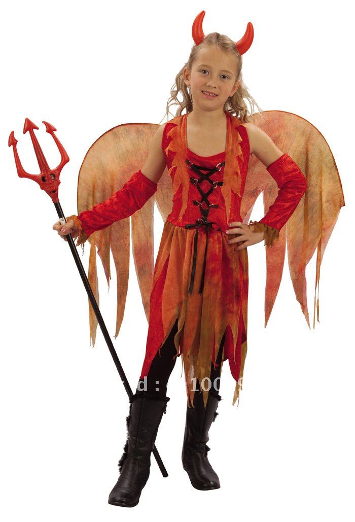 female devil costume