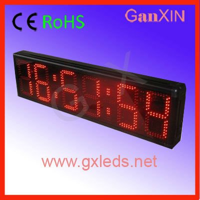 digital segment clock