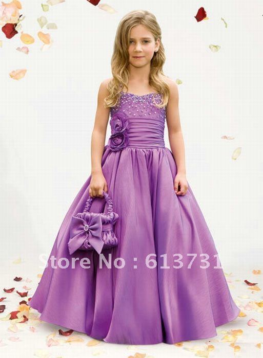 bridal style gowns for flower girls