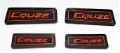 CRUZE 09-12 inside door slot mat CRUZE words(4pcs/set)