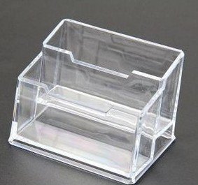 Acrylic Display Stand with Business Card Holder. Style BB - An acrylic display  stand with business card holder is the perfect display medium to draw attention to  .