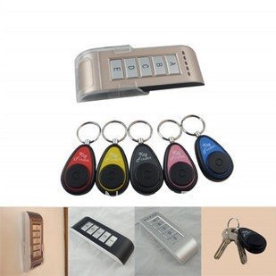 Wireless key finder electronic key anti-lost the device alarm phone valuables search 5 receiver(China (Mainland))