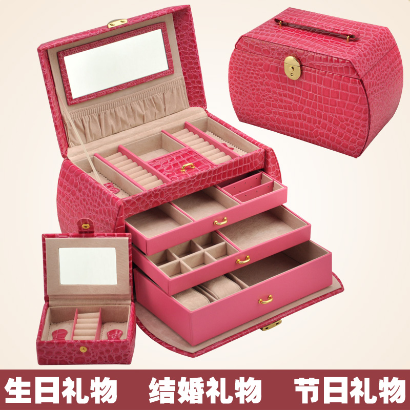 Fashion-jewelry-box-princess-birthday-wedding-gift-jewelry-storage-box ...