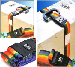 2M Password Travel Luggage Suitcase Secure Lock Safe Packing Nylon Belt Strap[010296](China (Mainland))