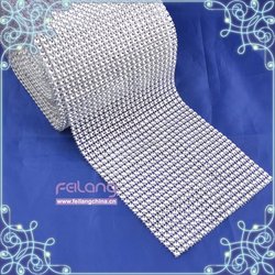 F870601 fashion plastic mesh 24 rows shiny mesh trimming CPAM free 10 yards/roll good quality fashion plastic mesh fabric(China (Mainland))