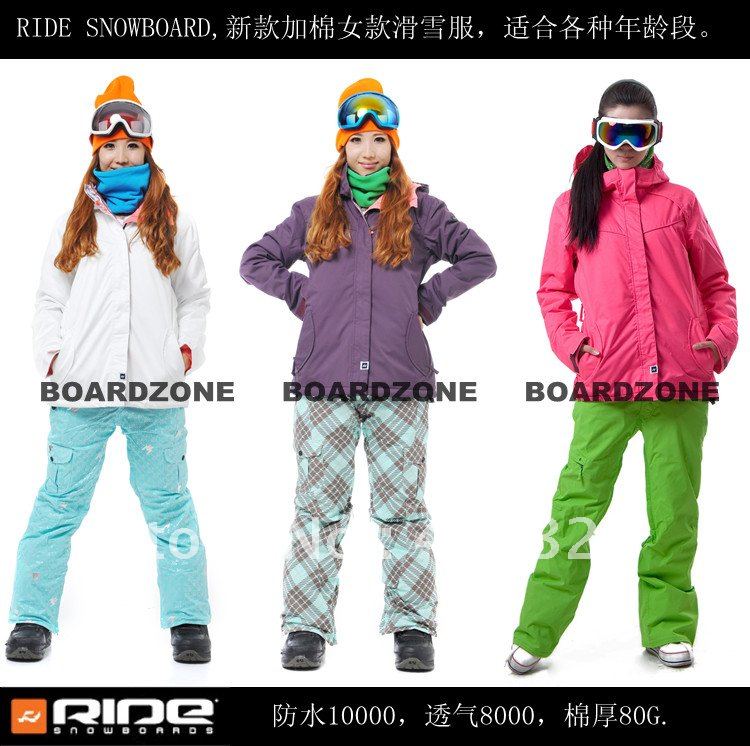 Colorful Snowboarding Jackets