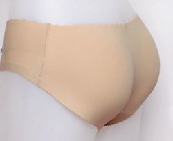 M L Lady Sexy Padded Seamless Butt Hip Enhancer Shaper Panties Underwear Shorts[040317](China (Mainland))