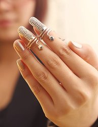 Diamond Fake Nails