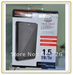 Original New For Toshiba USB3.0 1.5TB 2.5" mobile hard disk USB Portable External Hard Disk Drive Mobile HDD(China (Mainland))