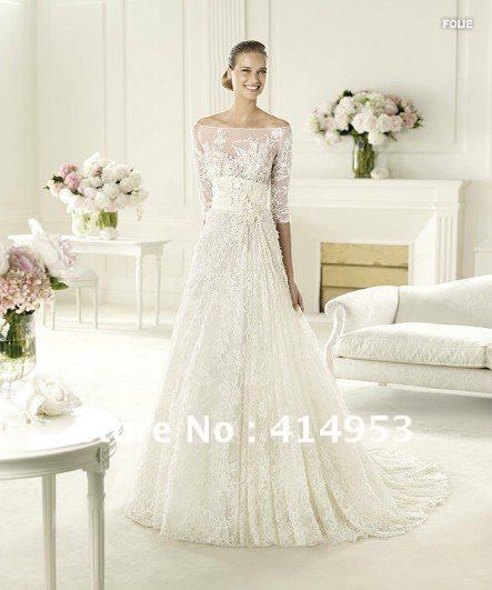 Beautiful wedding dresses with sleeves