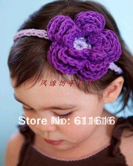 251 New baby headband patterns flowers 265    big crochet fower headband Knitting Flower Pattern Baby Headband.jpg 