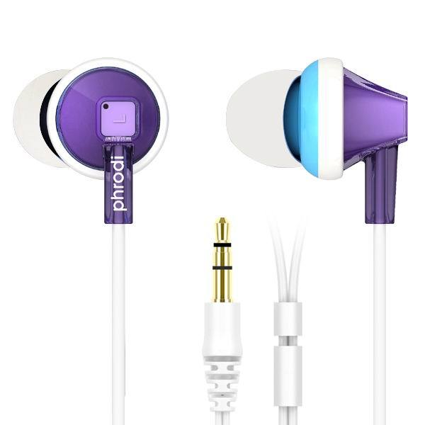 Purple Earphones