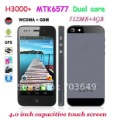 Star H3000+ MTK6577 Dual Core 1.2GHz Android 4.0 3G Smart Phone 4.0" Capacitive Screen GPS WIFI 512MB 4GB