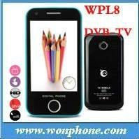 WPL8 Digital TV Mobile Phone DVB-T MPEG-4 Bluetooth(China (Mainland))