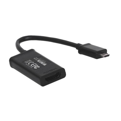 18cm MHL Micro USB Male to HDMI Female Micro USB Female Smartphone HDTV MHL Adapter Cable