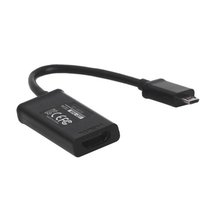 18cm MHL Micro USB Male to HDMI Female + Micro USB Female Smartphone HDTV MHL Adapter Cable for Samsung, HTC, LG, Huawei