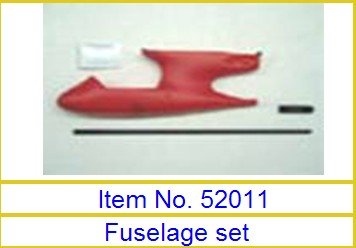 Fuselage set 52011 to Art tech Wing dragon Sportster RC model aircraft