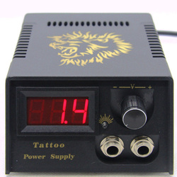 Digital LCD Tattoo Power Supply with Clip Cord Foot Switch WS-P020(China (Mainland))