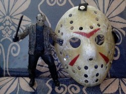 1PC PP Black Friday Jason Baseball Mask 24x20x9cm(China (Mainland))